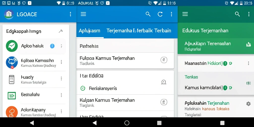 Tampilan antarmuka LGOACE yang simpel dan fungsional.