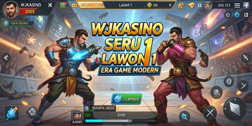 Tampilan antarmuka pertarungan WJKASINO yang mendebarkan.